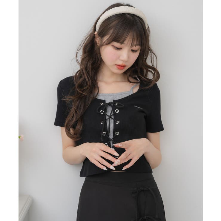 レースアッププレート付きCT | RETRO GIRL | 詳細画像24 