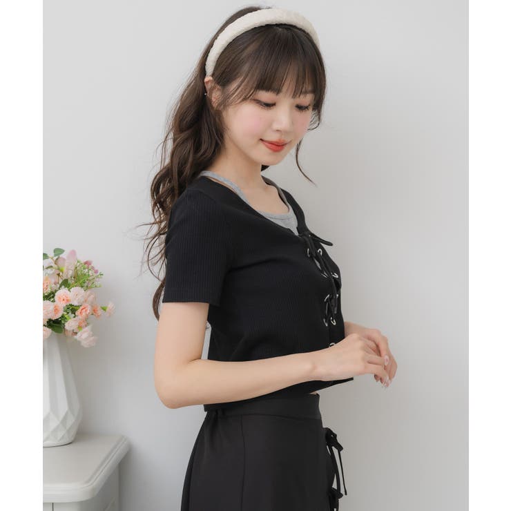 レースアッププレート付きCT | RETRO GIRL | 詳細画像25 