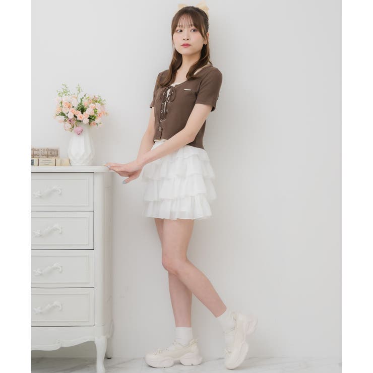 レースアッププレート付きCT | RETRO GIRL | 詳細画像30 