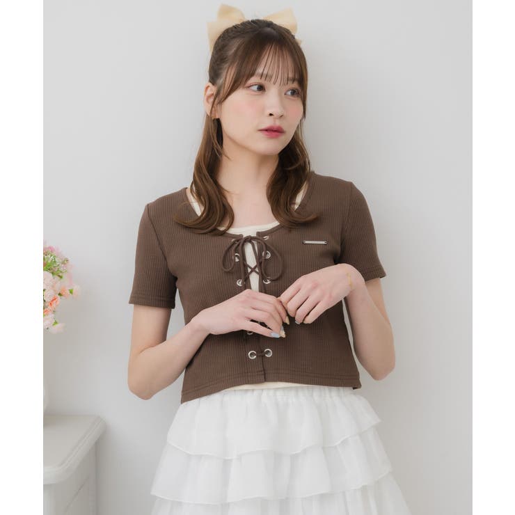 レースアッププレート付きCT | RETRO GIRL | 詳細画像32 