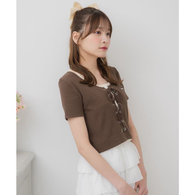 レースアッププレート付きCT | RETRO GIRL | 詳細画像33 