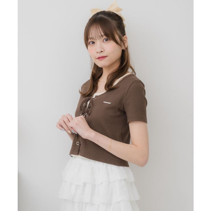 レースアッププレート付きCT | RETRO GIRL | 詳細画像34 