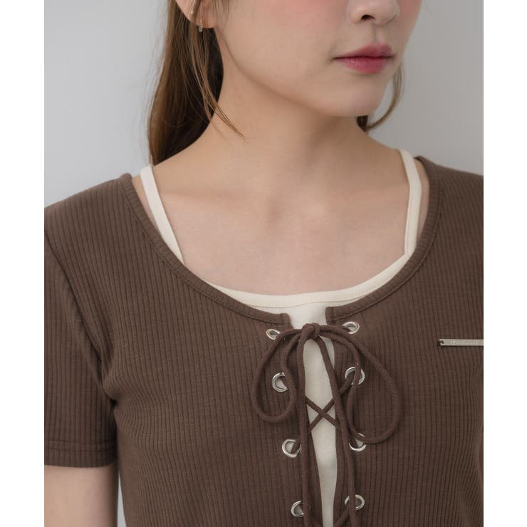 レースアッププレート付きCT | RETRO GIRL | 詳細画像36 