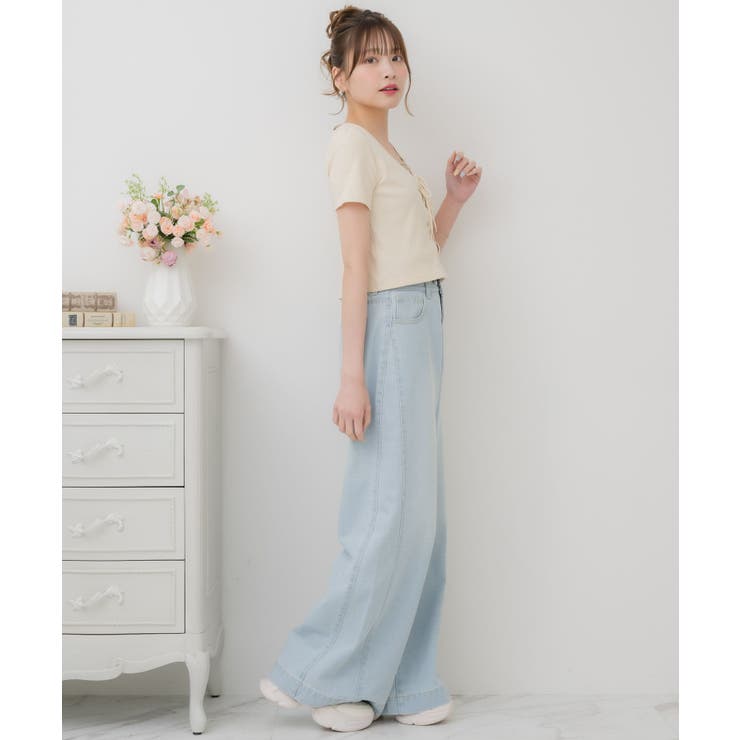 レースアッププレート付きCT | RETRO GIRL | 詳細画像5 