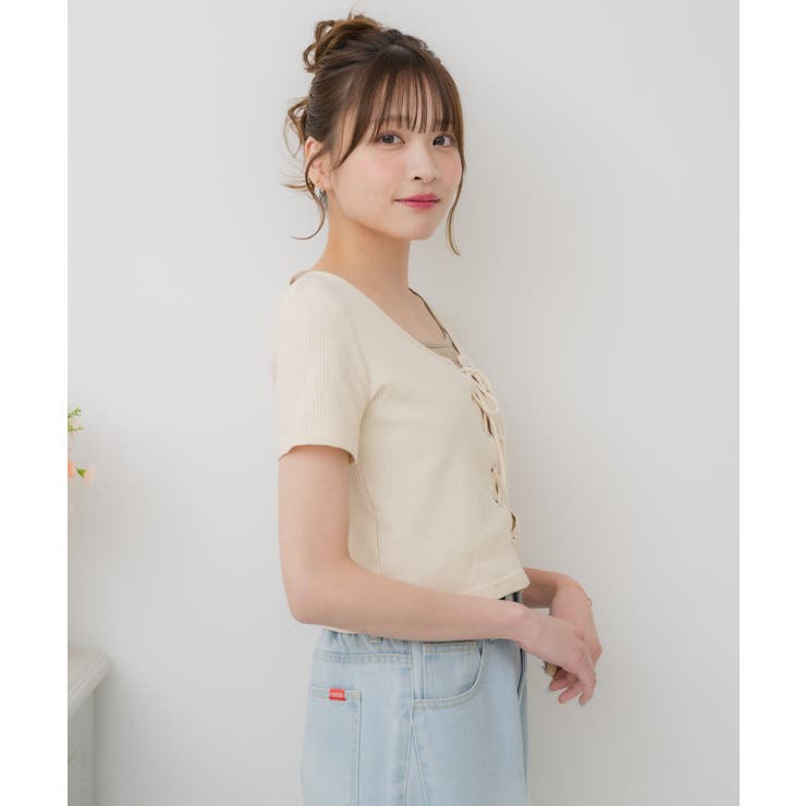 レースアッププレート付きCT | RETRO GIRL | 詳細画像9 