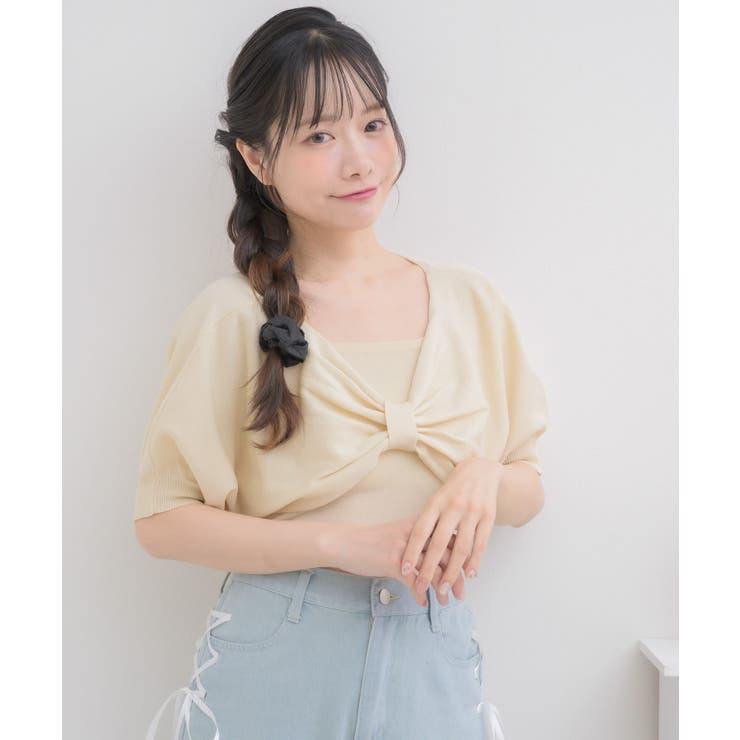 五分袖リボンNTSET | RETRO GIRL | 詳細画像6 