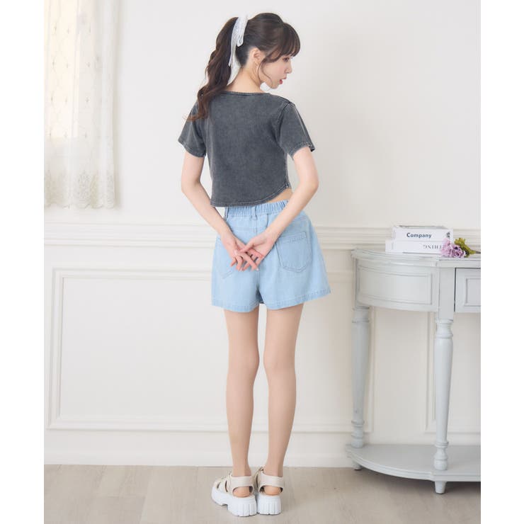 プレート付きショートテレコCT | RETRO GIRL | 詳細画像13 