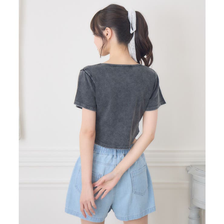 プレート付きショートテレコCT | RETRO GIRL | 詳細画像17 