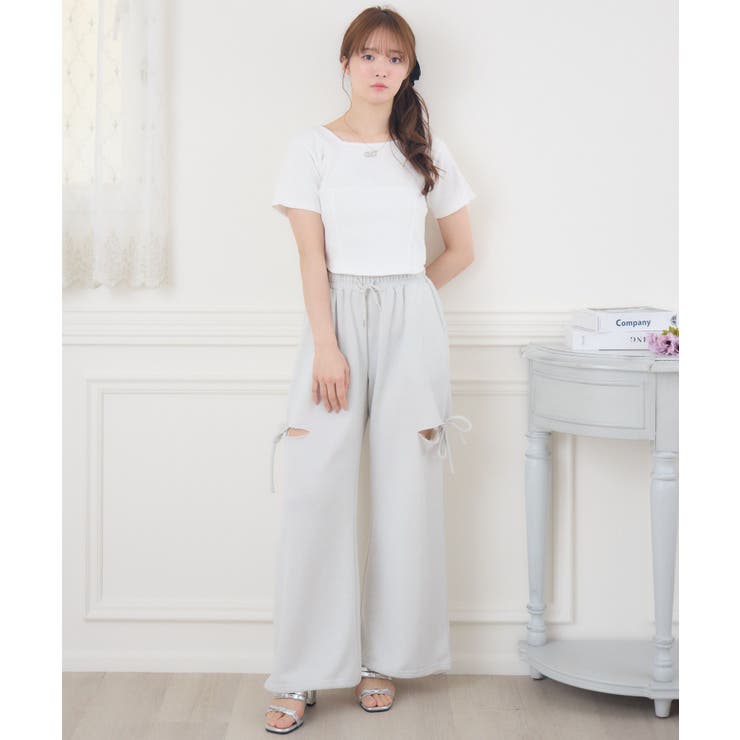 プレート付きショートテレコCT | RETRO GIRL | 詳細画像2 