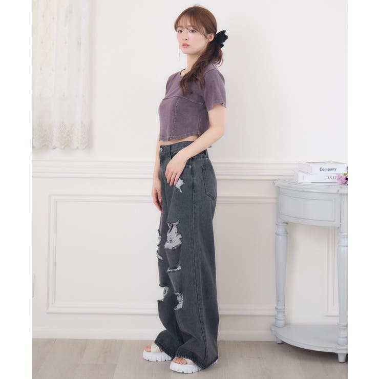 プレート付きショートテレコCT | RETRO GIRL | 詳細画像20 