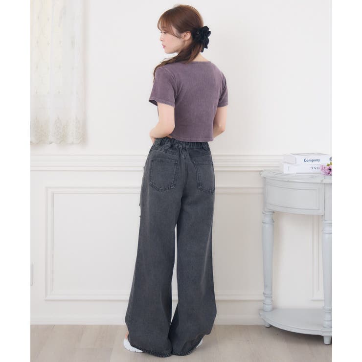 プレート付きショートテレコCT | RETRO GIRL | 詳細画像21 