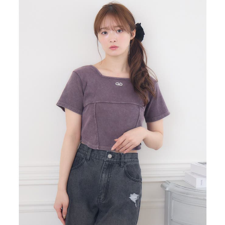 プレート付きショートテレコCT | RETRO GIRL | 詳細画像22 