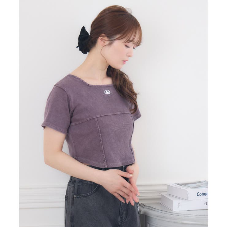 プレート付きショートテレコCT | RETRO GIRL | 詳細画像23 