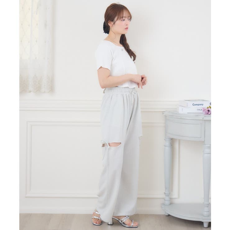 プレート付きショートテレコCT | RETRO GIRL | 詳細画像3 