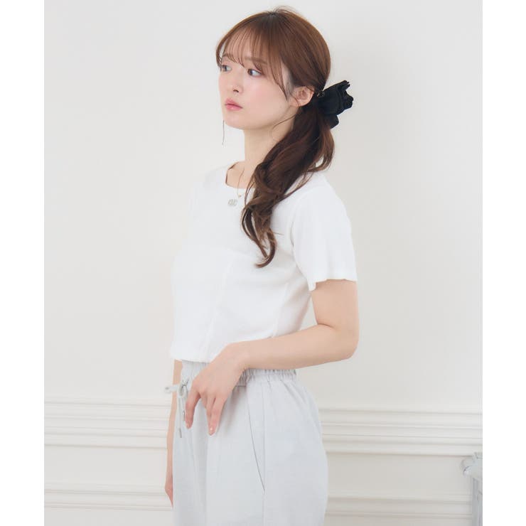 プレート付きショートテレコCT | RETRO GIRL | 詳細画像8 