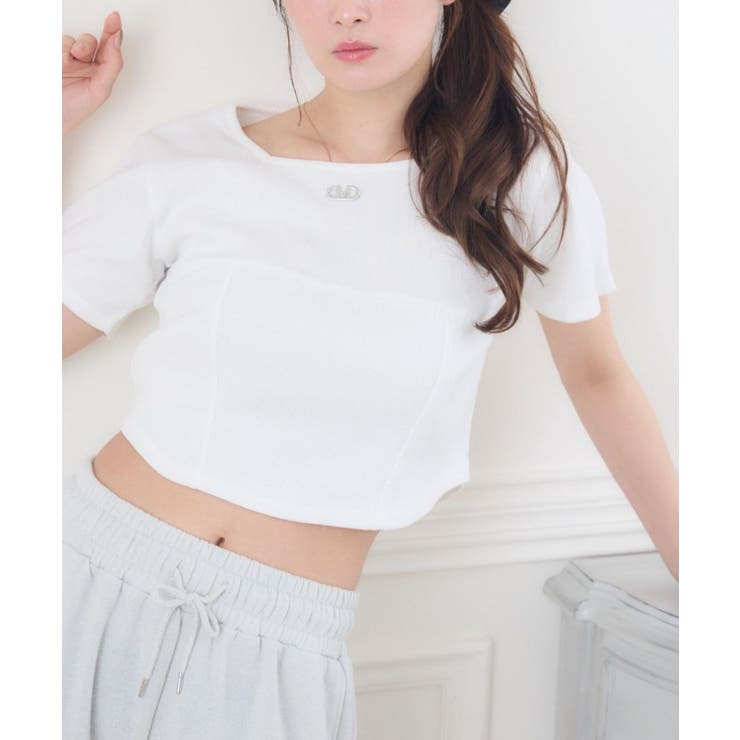 WHT2 | プレート付きショートテレコCT | RETRO GIRL