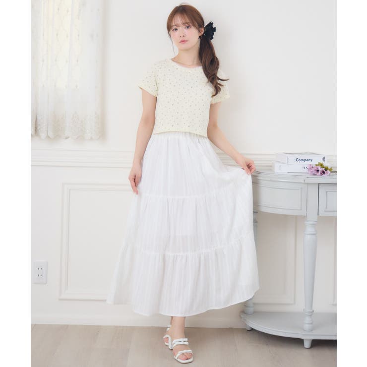 綿カラミSK | RETRO GIRL | 詳細画像2 