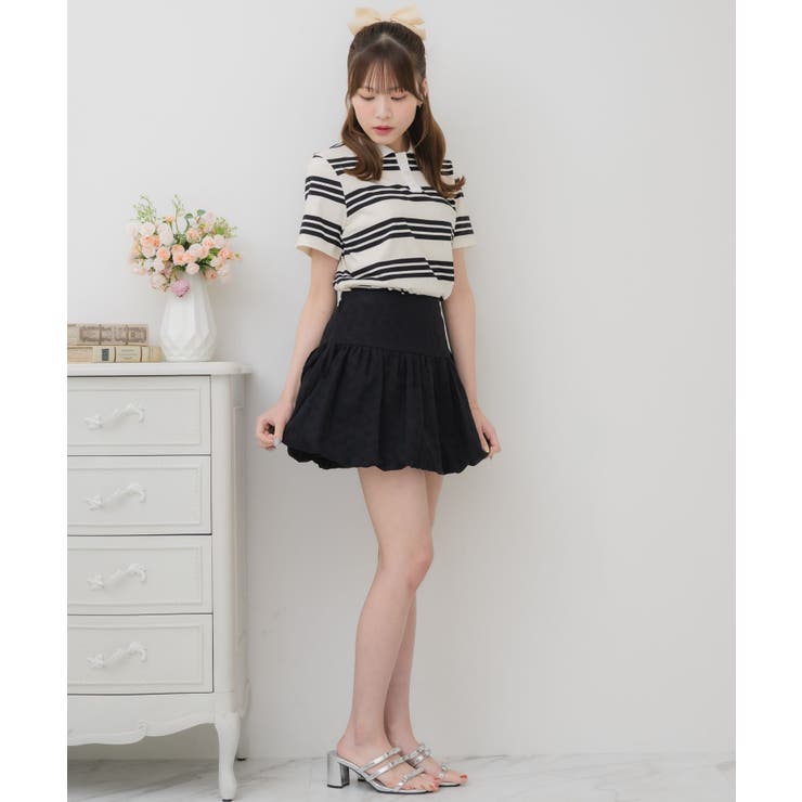 マルチボーダーポロTEE | RETRO GIRL | 詳細画像13 