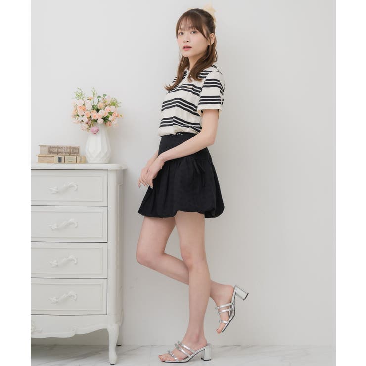 マルチボーダーポロTEE | RETRO GIRL | 詳細画像14 