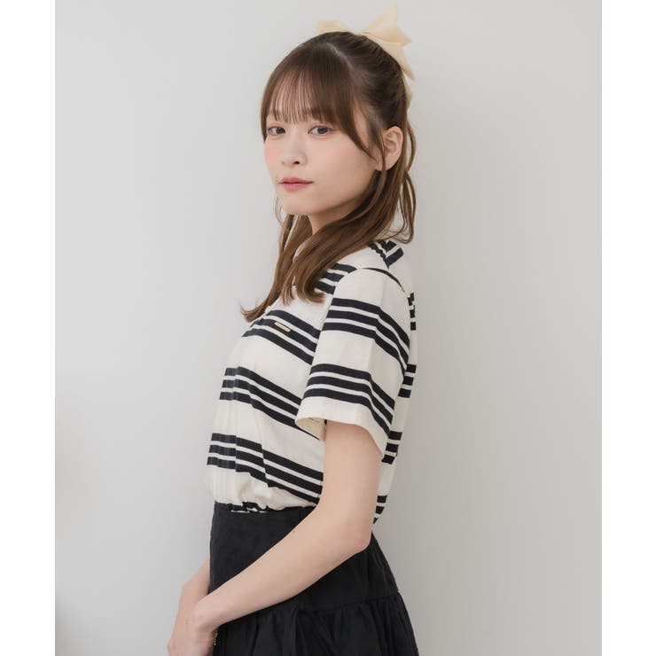 マルチボーダーポロTEE | RETRO GIRL | 詳細画像18 