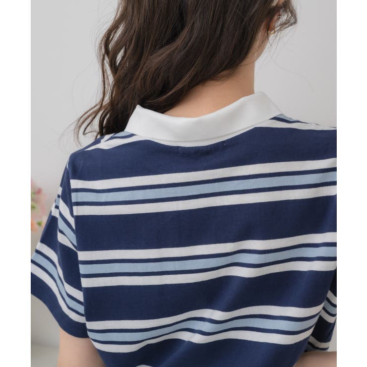 マルチボーダーポロTEE | RETRO GIRL | 詳細画像33 