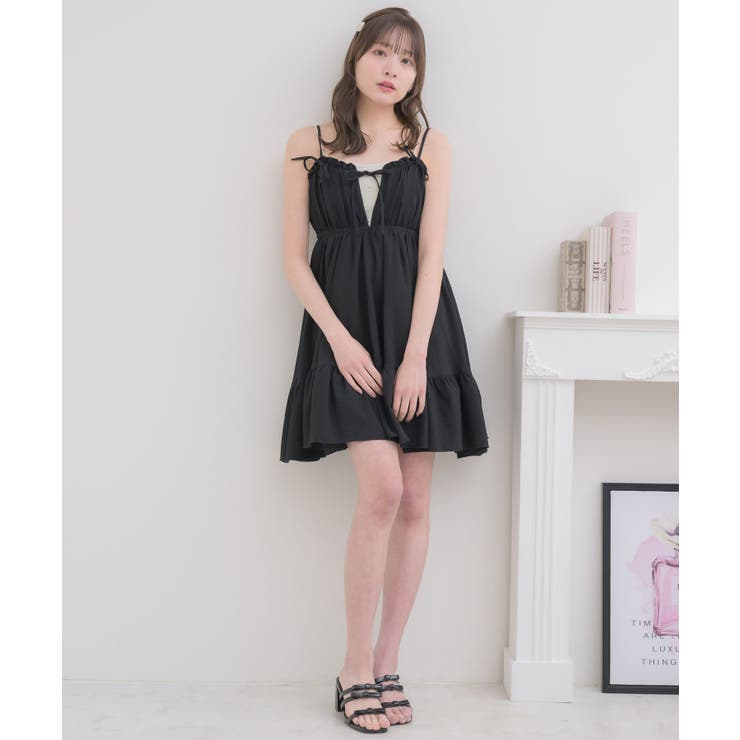 メニーリボンキャミOP | RETRO GIRL | 詳細画像10 