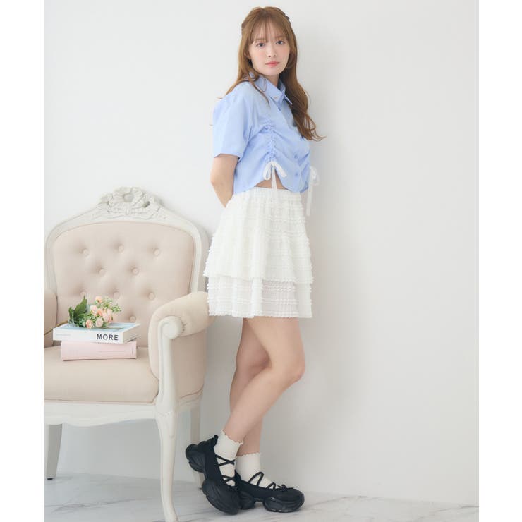 レースリボンドロストSH | RETRO GIRL | 詳細画像3 