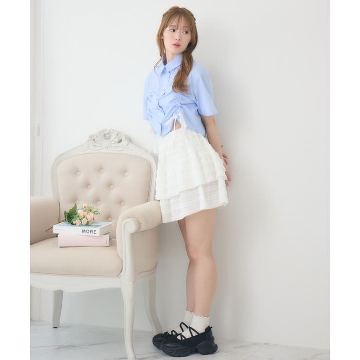 レースリボンドロストSH | RETRO GIRL | 詳細画像4 