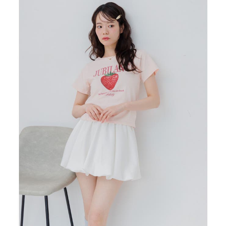 ストロベリープリントTシャツ | RETRO GIRL | 詳細画像18 
