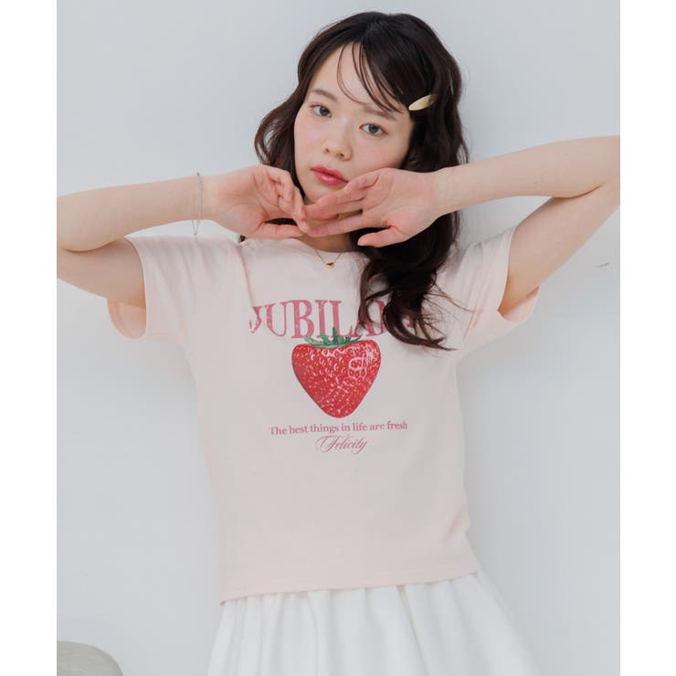 ストロベリープリントTシャツ | RETRO GIRL | 詳細画像19 
