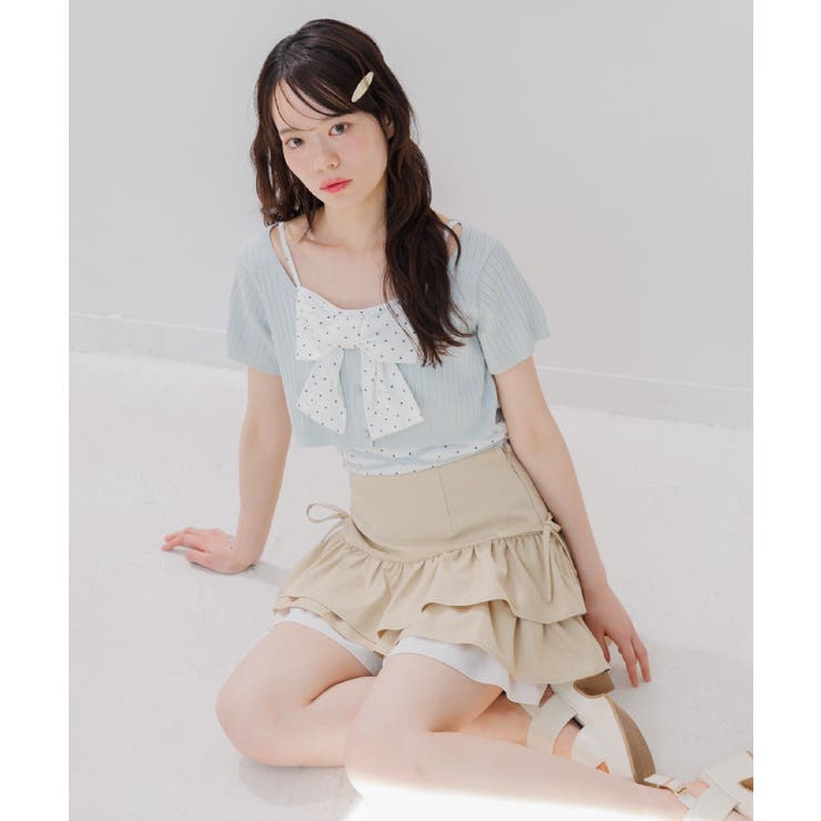 リボンキャミニットSET | RETRO GIRL | 詳細画像10 