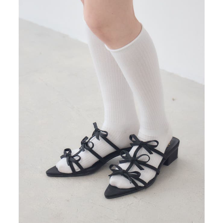 ポインテッドトゥリボンサンダル | RETRO GIRL | 詳細画像20 
