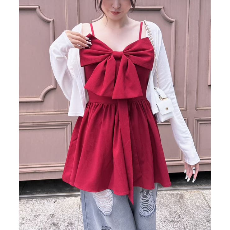 RED0 | BIGリボンビスチェ | RETRO GIRL