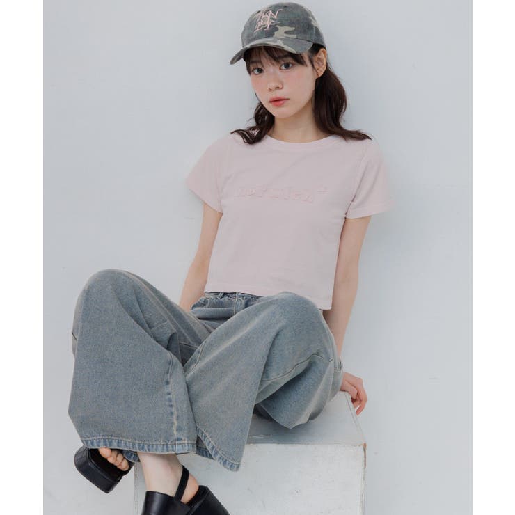 立体ロゴチビTシャツ | RETRO GIRL | 詳細画像11 