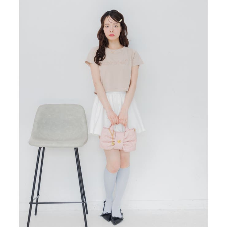 立体ロゴチビTシャツ | RETRO GIRL | 詳細画像3 