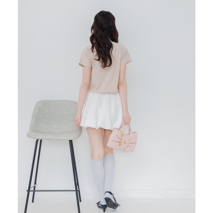 立体ロゴチビTシャツ | RETRO GIRL | 詳細画像5 