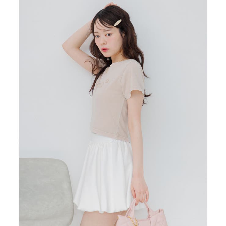 立体ロゴチビTシャツ | RETRO GIRL | 詳細画像8 