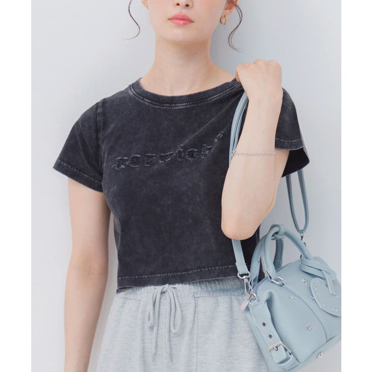 GRY2 | 立体ロゴチビTシャツ | RETRO GIRL