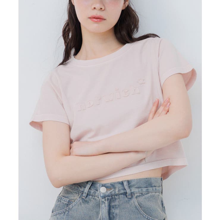 PNK0 | 立体ロゴチビTシャツ | RETRO GIRL
