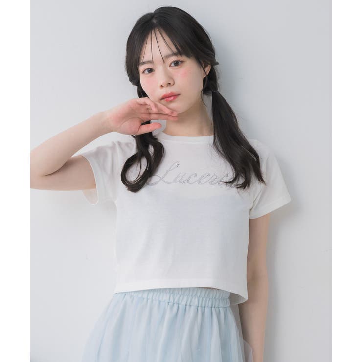 キラキラスターロゴTシャツ | RETRO GIRL | 詳細画像6 