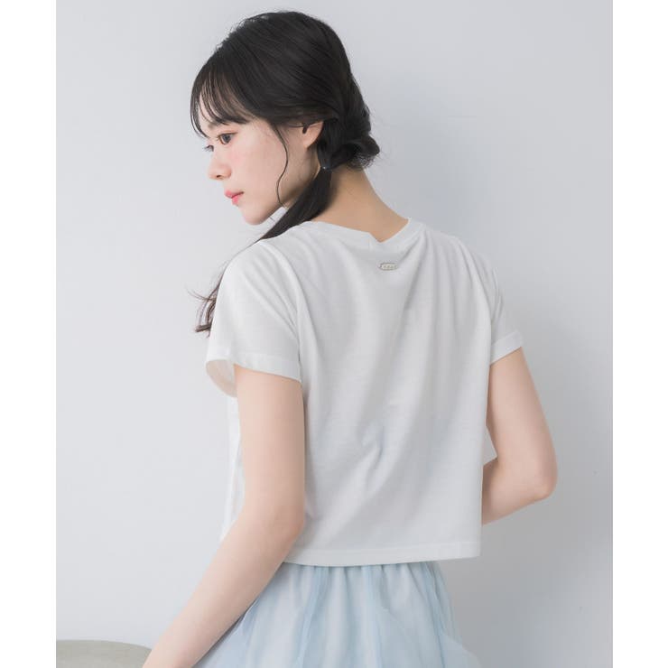 キラキラスターロゴTシャツ | RETRO GIRL | 詳細画像7 