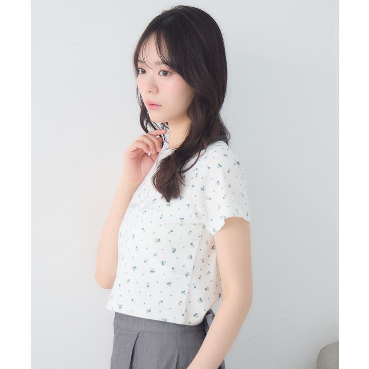 キラキラ筆記体ロゴTシャツ | RETRO GIRL | 詳細画像13 