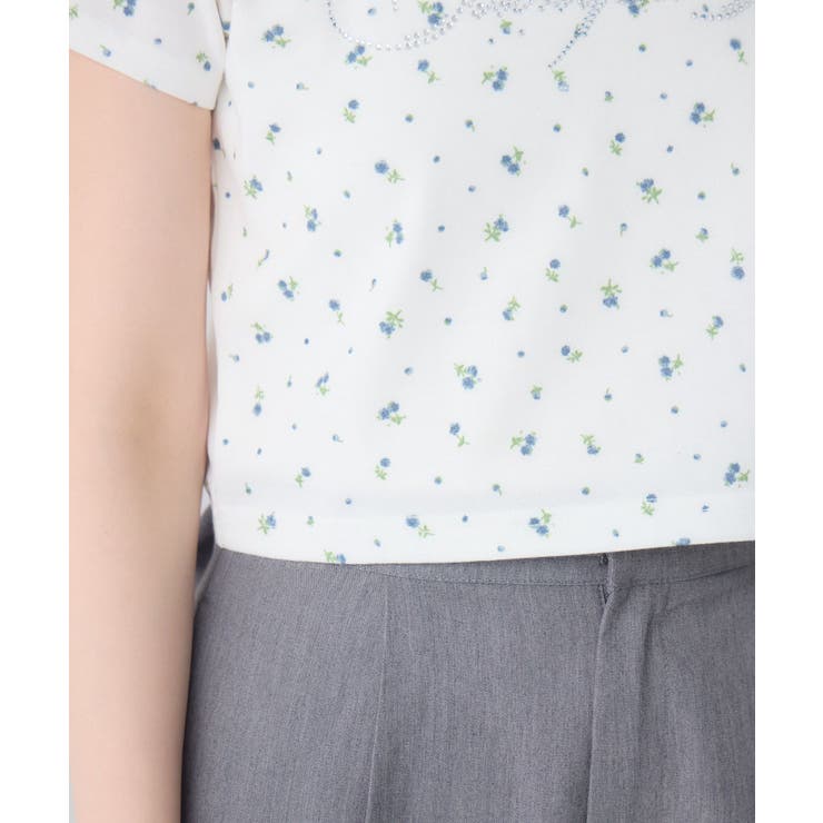 キラキラ筆記体ロゴTシャツ | RETRO GIRL | 詳細画像19 