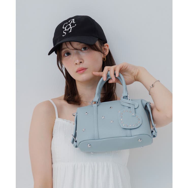 スタッズミニボストンバッグ | RETRO GIRL | 詳細画像9 