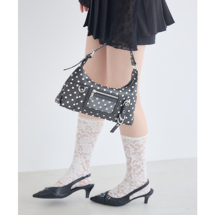 ドットワンハンドルミニBAG | RETRO GIRL | 詳細画像12 