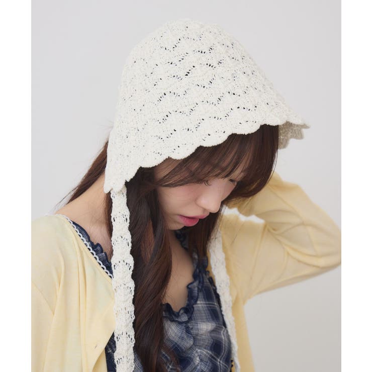 WHT2 | スカシアミHAT | RETRO GIRL