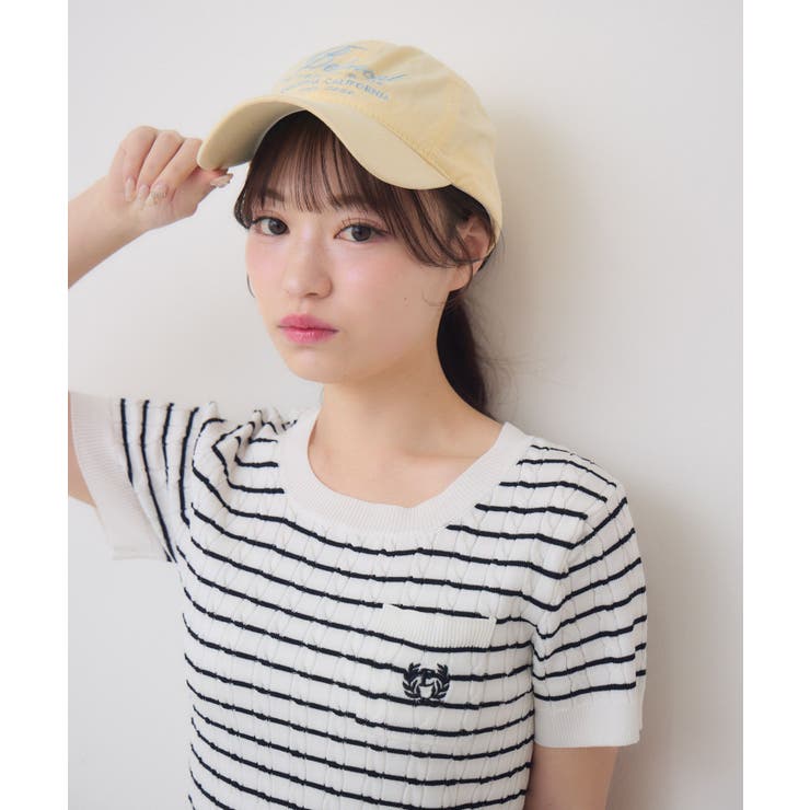 レタリング刺繍キャップ | RETRO GIRL | 詳細画像18 