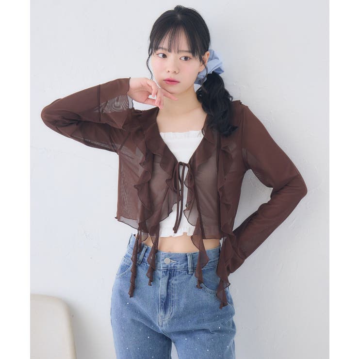 ラッフルボレロ＆キャミSET | RETRO GIRL | 詳細画像20 