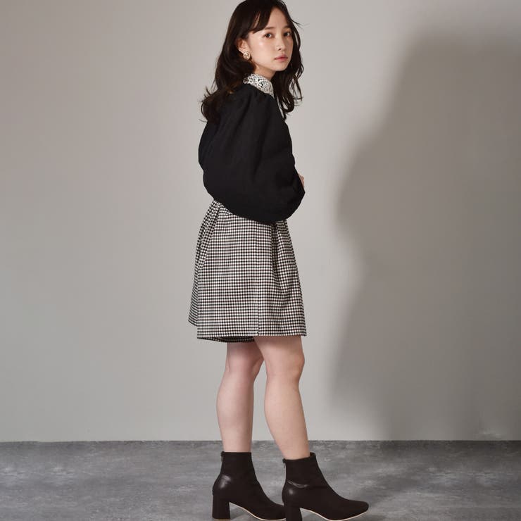 ◇Emsexcite◇ 襟レース2wayパワショルBL[品番：RTGW0002518