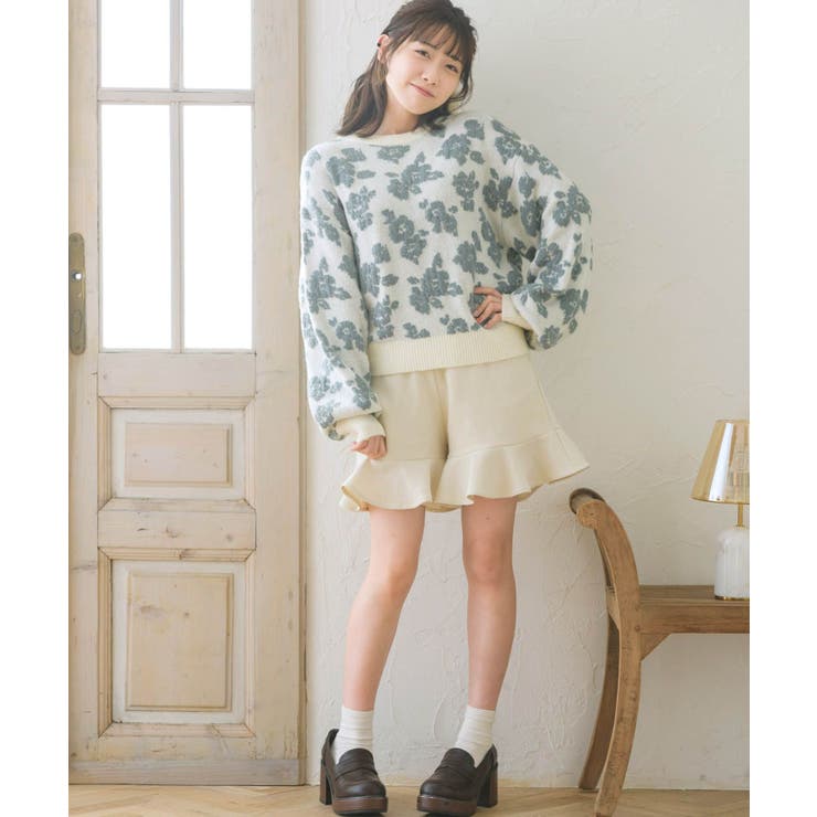 □Emsexcite□ 花柄ニットPO[品番：RTGW0004992]｜RETRO GIRL